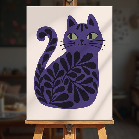 Paint by numbers - Midnight Bloom - MyArt