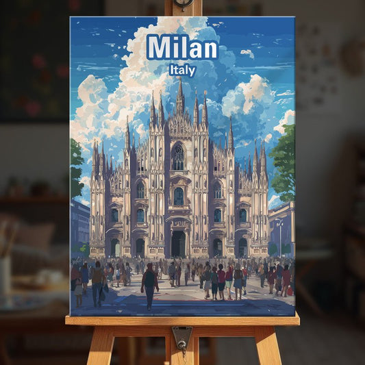 Paint by numbers - Milan Duomo - MyArt