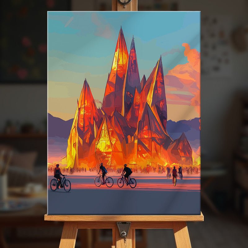 Paint by numbers - Mirage City - MyArt