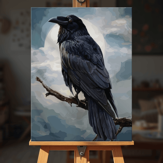 Paint by numbers - Mist Raven - MyArt