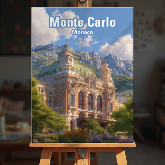 Paint by numbers - Monte Carlo - MyArt
