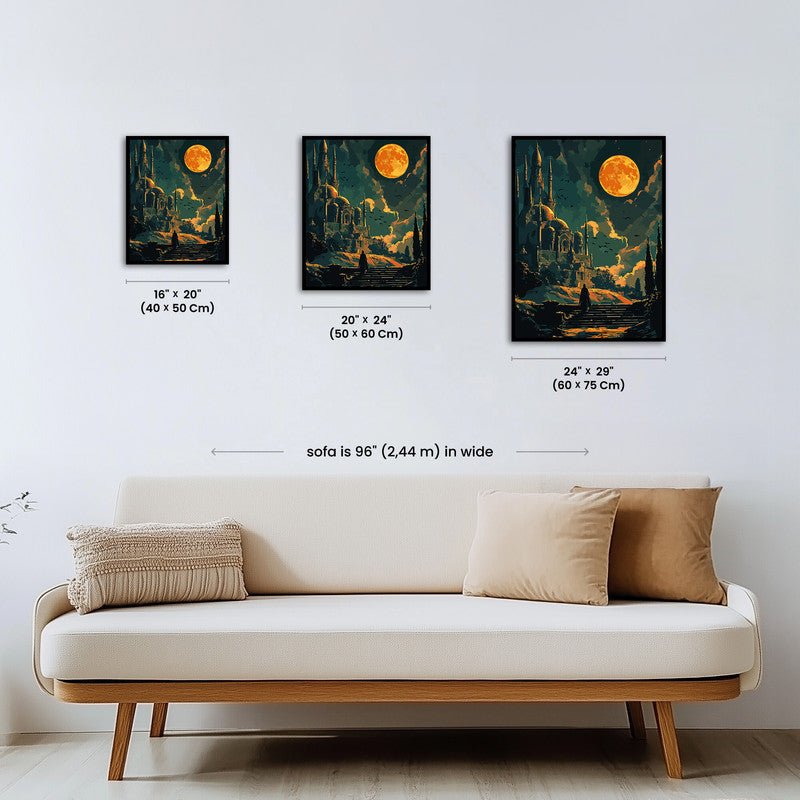 Paint by numbers - Moon Sanctuary - MyArt