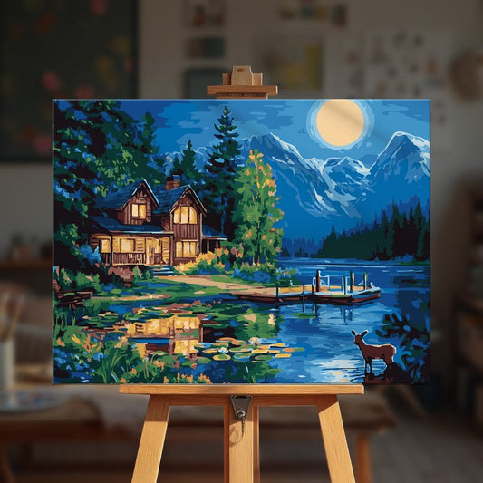 Paint by numbers - Moon Stay - MyArt