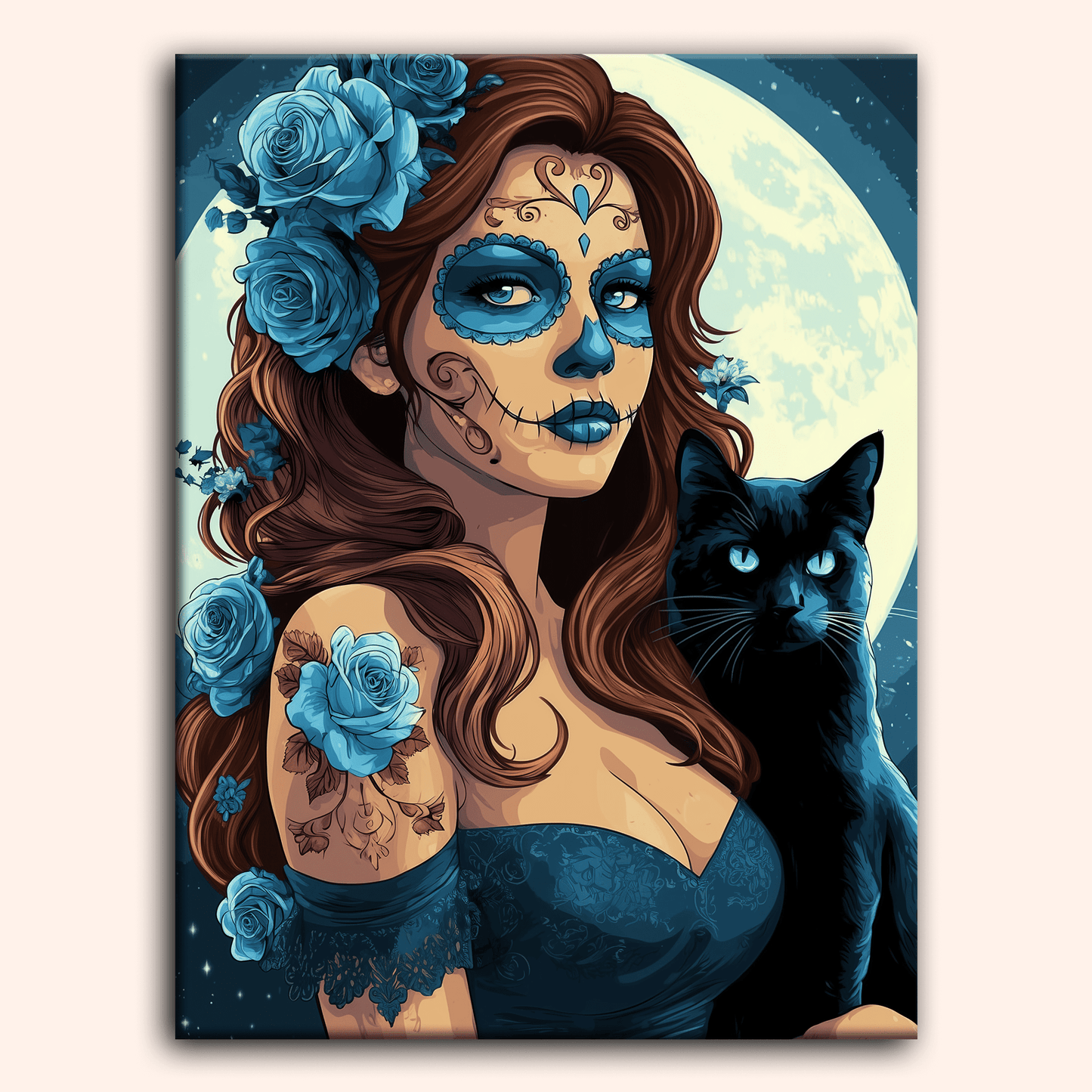 Paint by numbers - Moon Beauty - MyArt