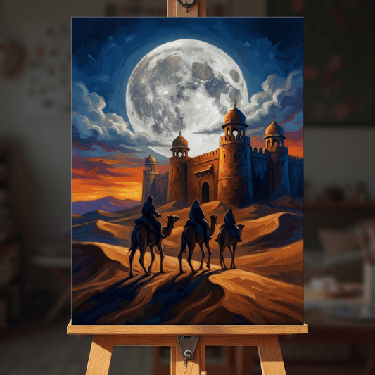 Paint by numbers - Moon Caravan - MyArt