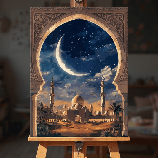 Paint by numbers - Moon Portal - MyArt