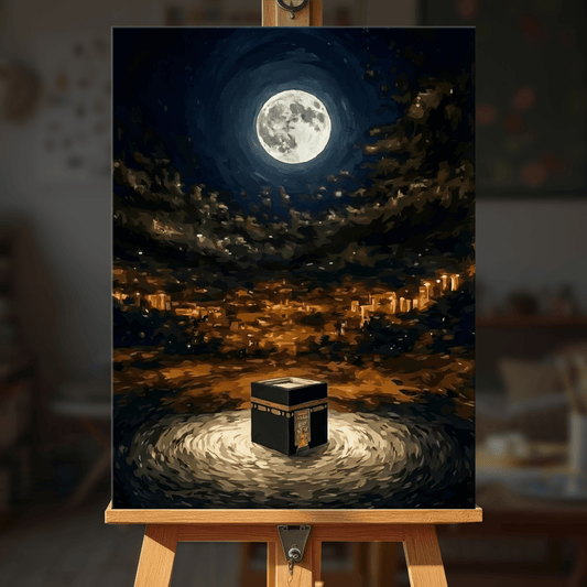 Paint by numbers - Moon Vigil - MyArt