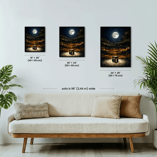 Paint by numbers - Moon Vigil - MyArt