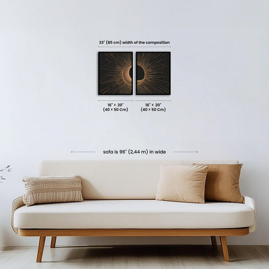 Paint by numbers - Moonlight Rays - MyArt