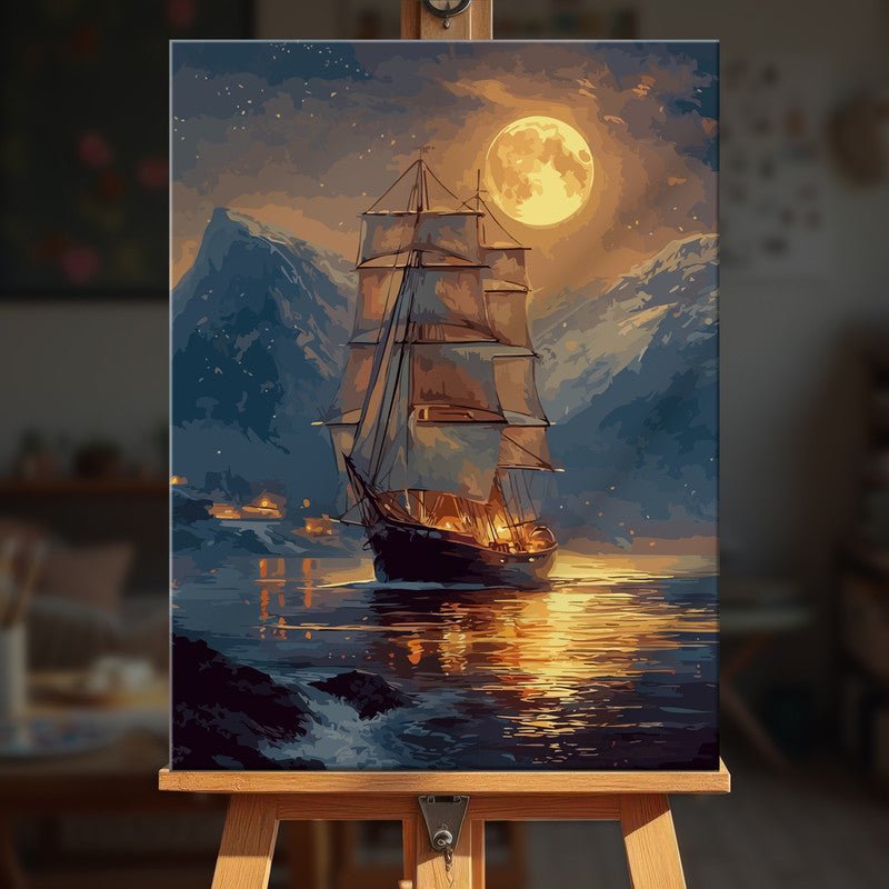 Paint by numbers - Moonlit Cove - MyArt