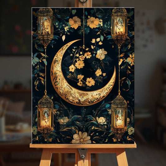 Paint by numbers - Moonlit Embrace - MyArt