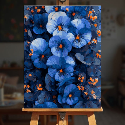 Paint by numbers - Moonlit Petals - MyArt