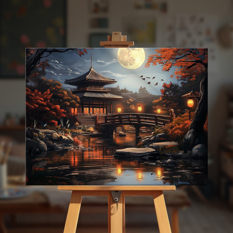 Moonlit Temple