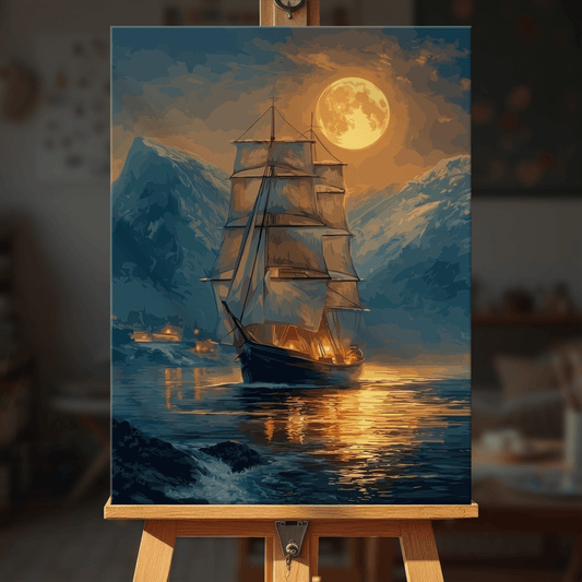 Paint by numbers - Moonlit Cove - MyArt