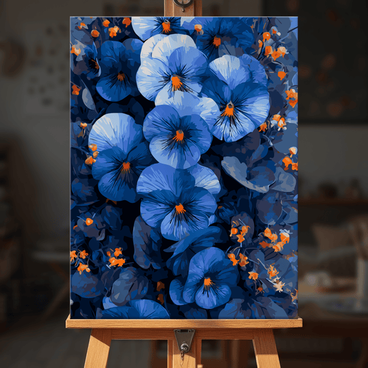 Paint by numbers - Moonlit Petals - MyArt