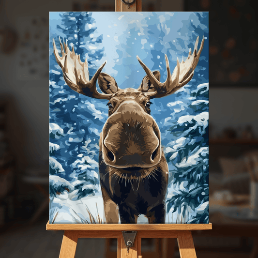 Paint by numbers - Moose Monarch - MyArt