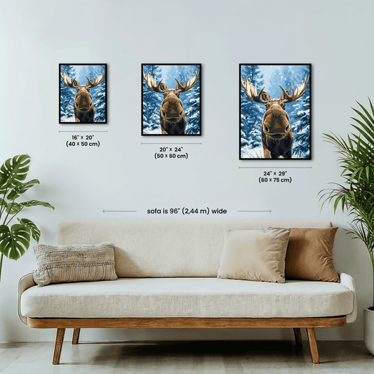 Paint by numbers - Moose Monarch - MyArt