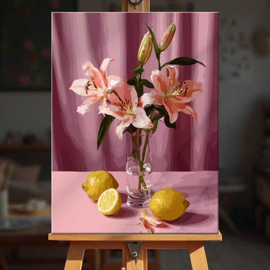 Paint by numbers - Morning Petals - MyArt