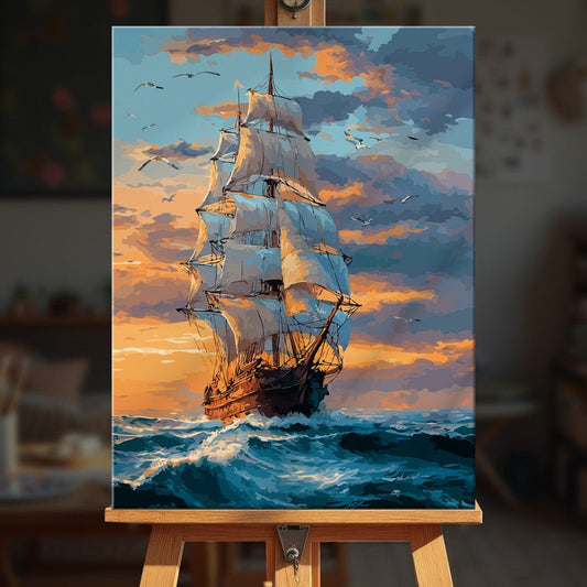 Paint by numbers - Morning Tides - MyArt