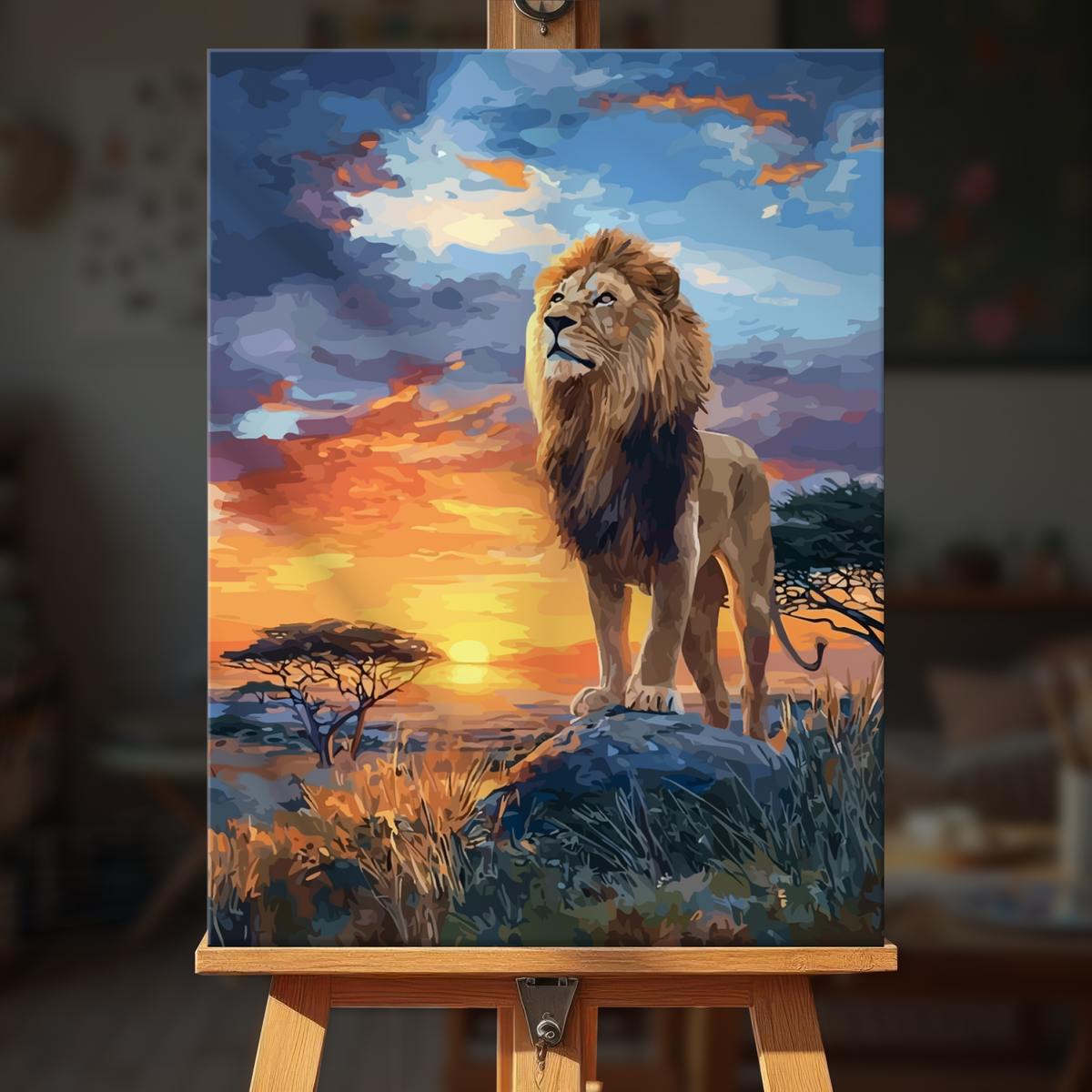 Morning Lion