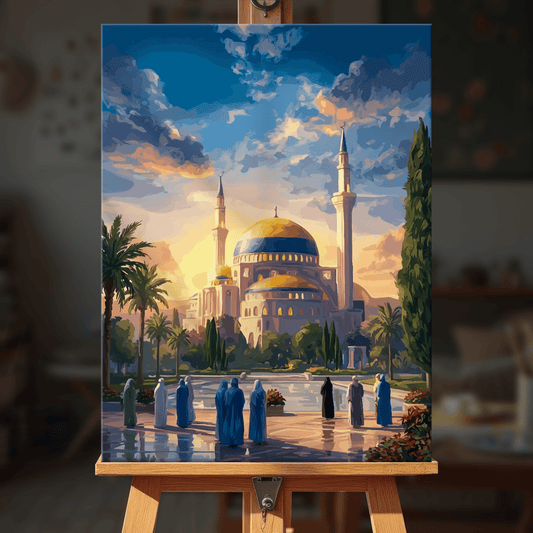 Paint by numbers - Morning Minaret - MyArt