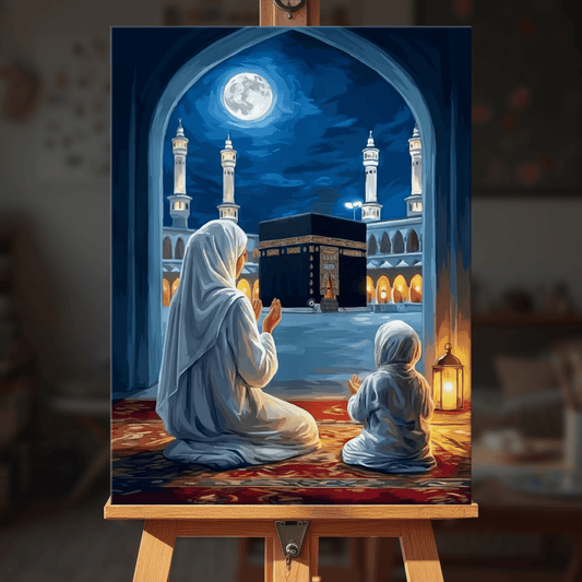 Paint by numbers - Mother Teaching - MyArt