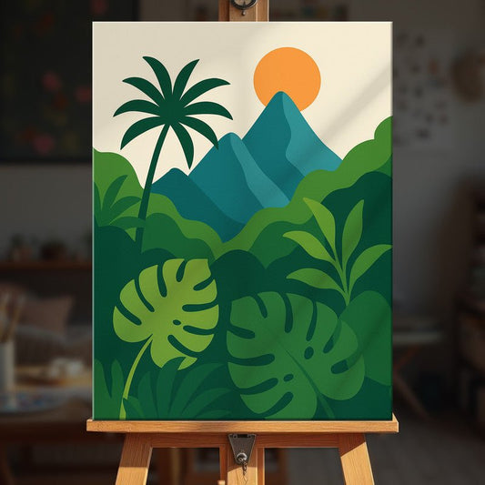 Paint by numbers - Mountain Escape - MyArt