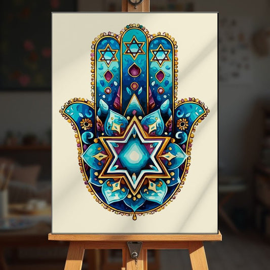 Paint by numbers - Mystic Blessing - MyArt