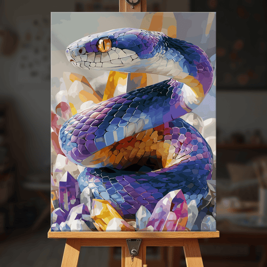 Paint by numbers - Mystic Python - MyArt