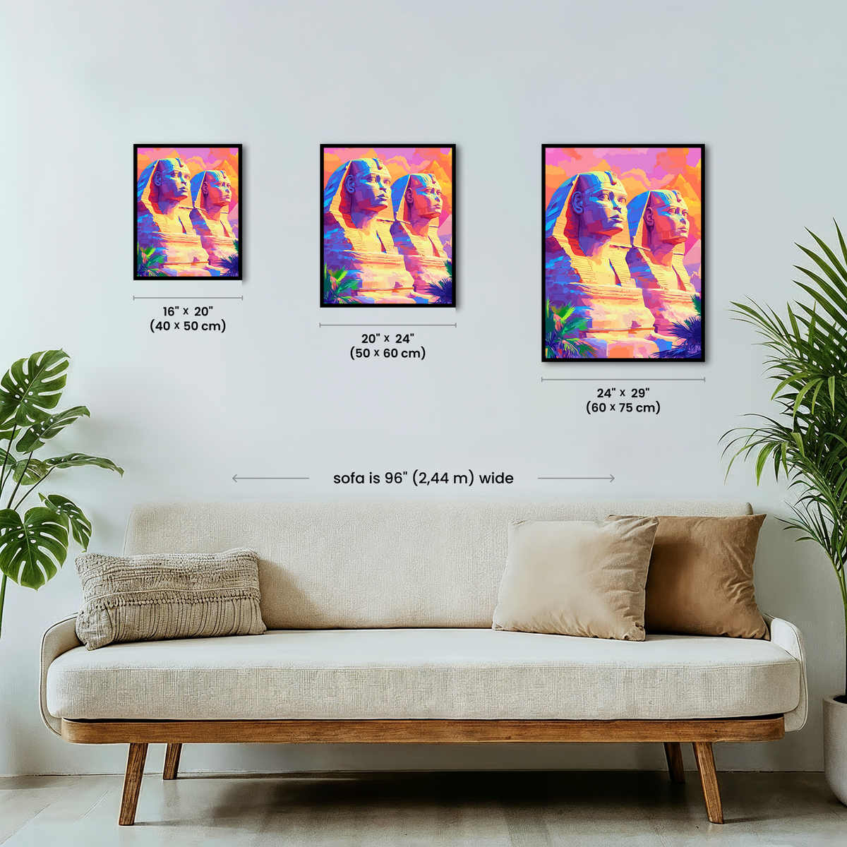 Neon Sphinxes