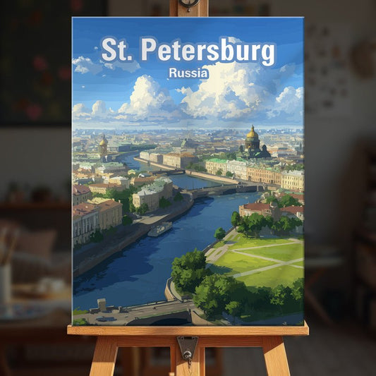 Paint by numbers - Neva Panorama - MyArt