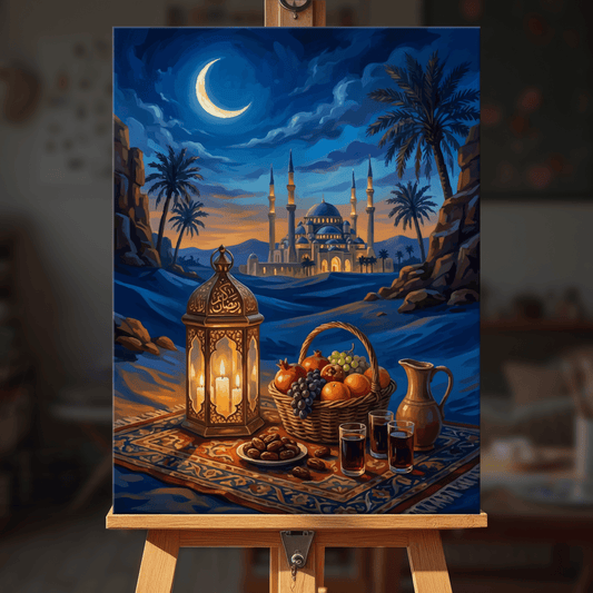 Paint by numbers - Night Lanterns - MyArt