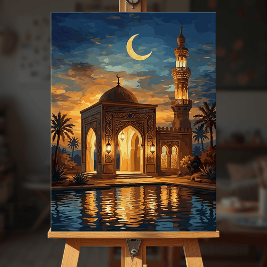 Paint by numbers - Night Minaret - MyArt