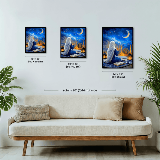 Paint by numbers - Night Reflection - MyArt
