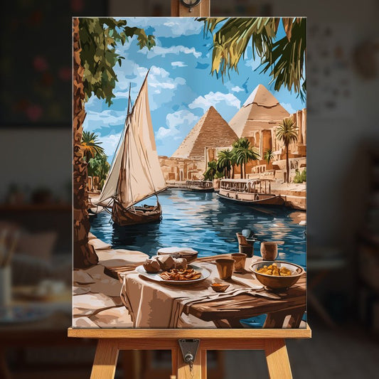 Paint by numbers - Nile Morning - MyArt