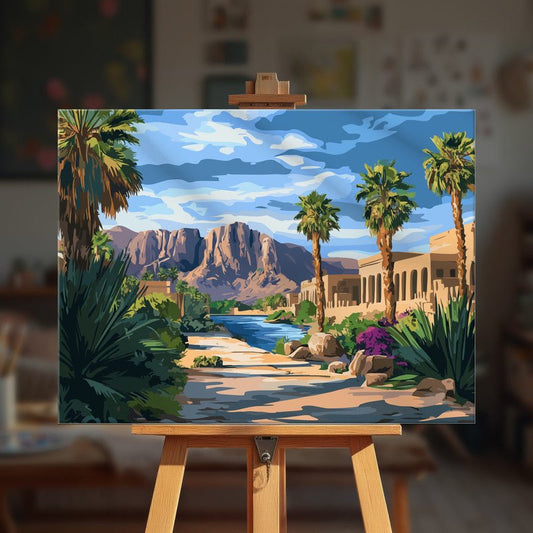 Paint by numbers - Nile Oasis - MyArt