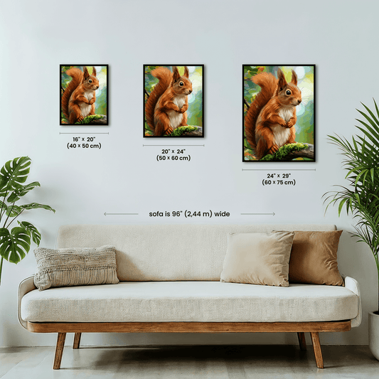 Paint by numbers - Nutty Squirrel - MyArt
