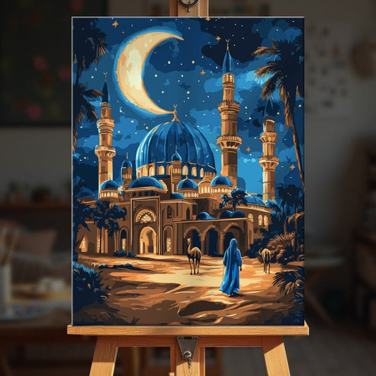 Paint by numbers - Oasis Sanctuary - MyArt