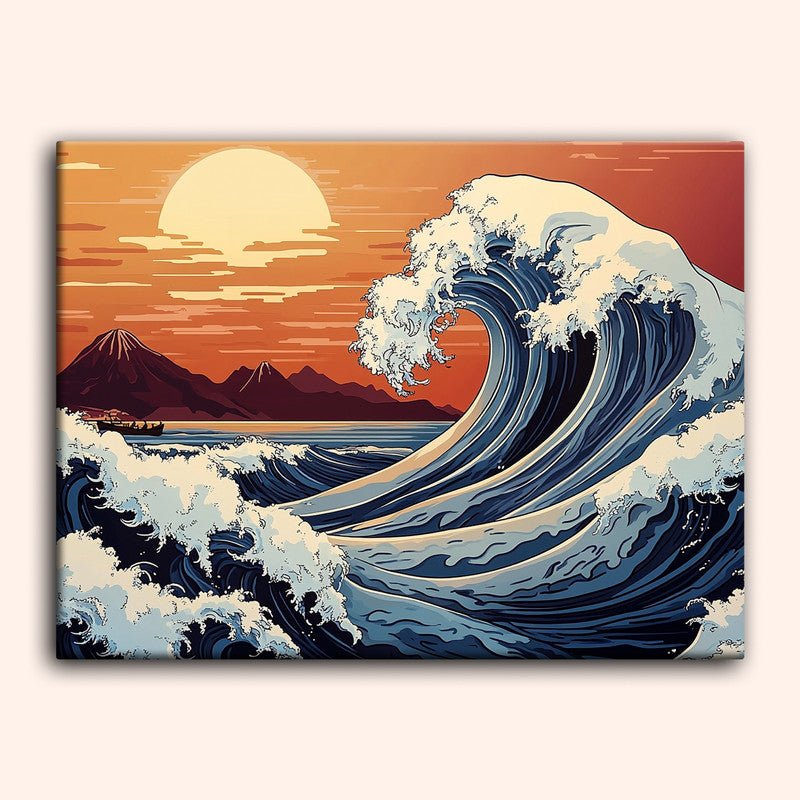 Paint by numbers - Ocean Blaze - MyArt