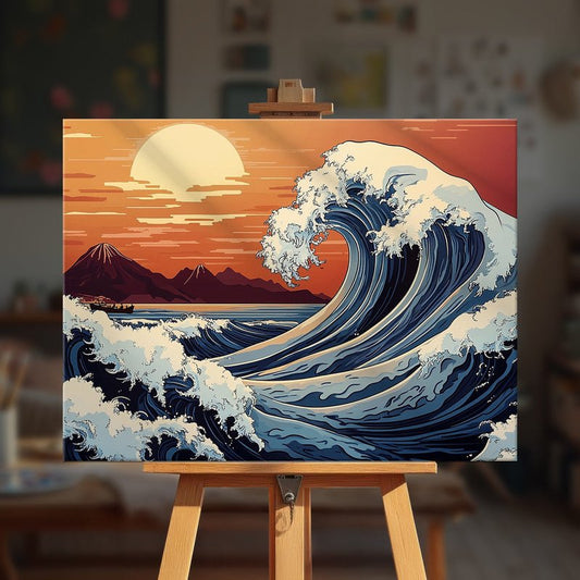 Paint by numbers - Ocean Blaze - MyArt