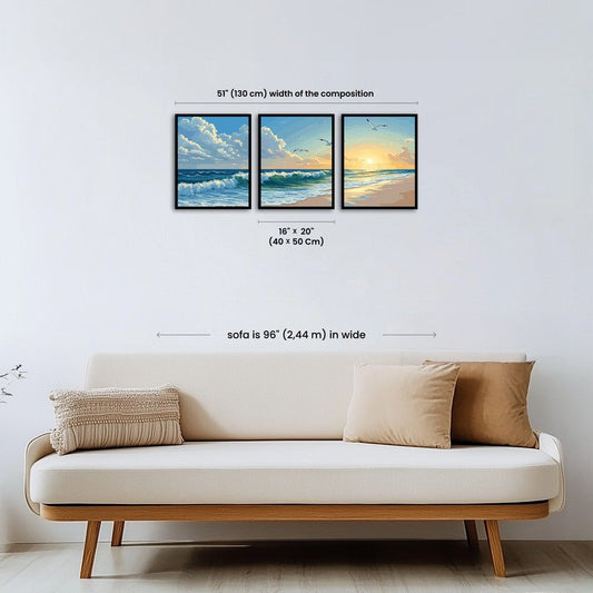 Paint by numbers - Ocean Breeze - MyArt