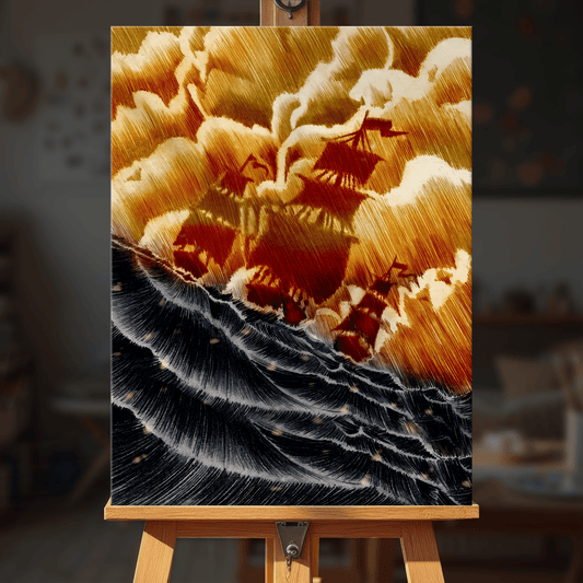 Paint by numbers - October Ships - MyArt