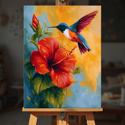 Paint by numbers - Open Petal Frame - MyArt