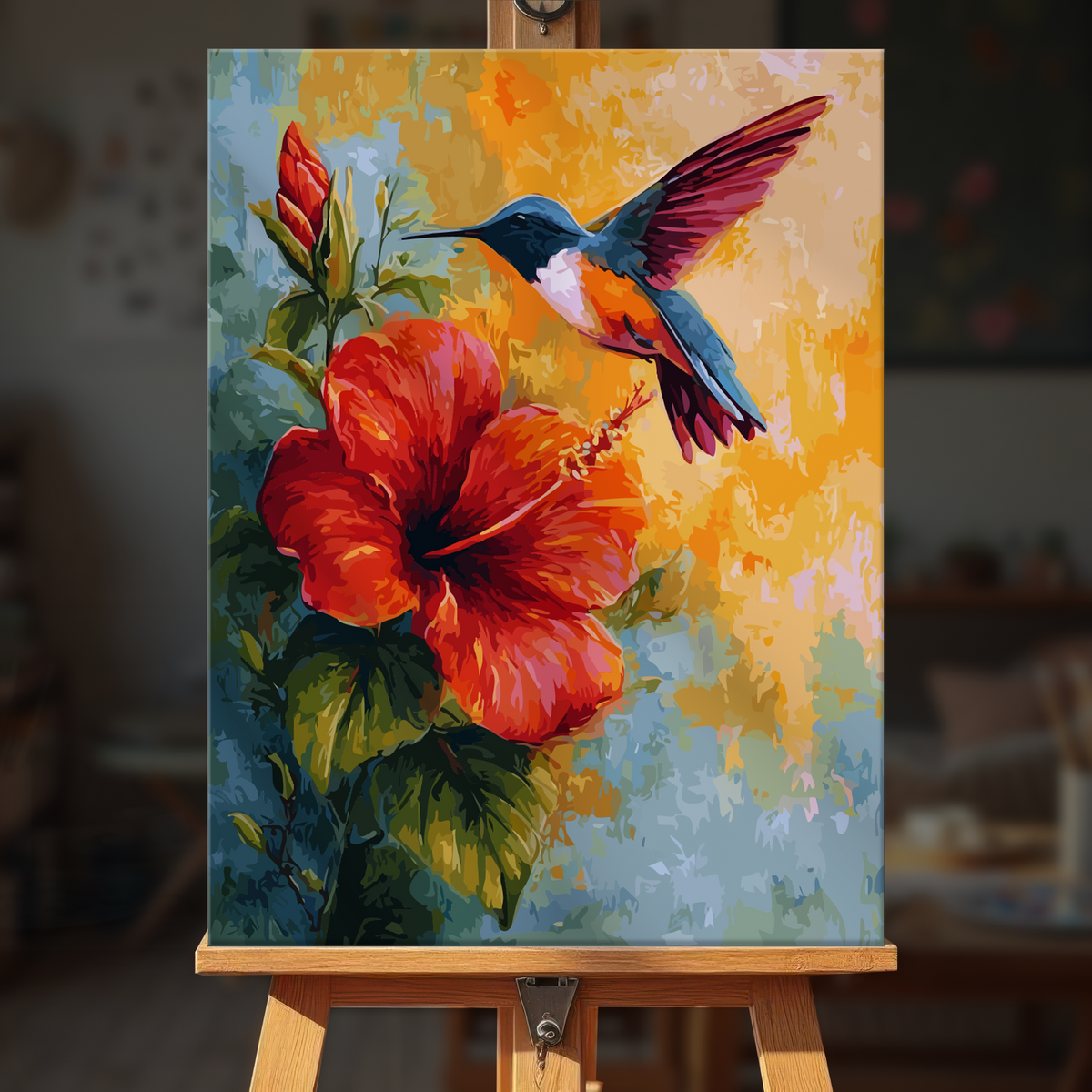 Open Petal Frame