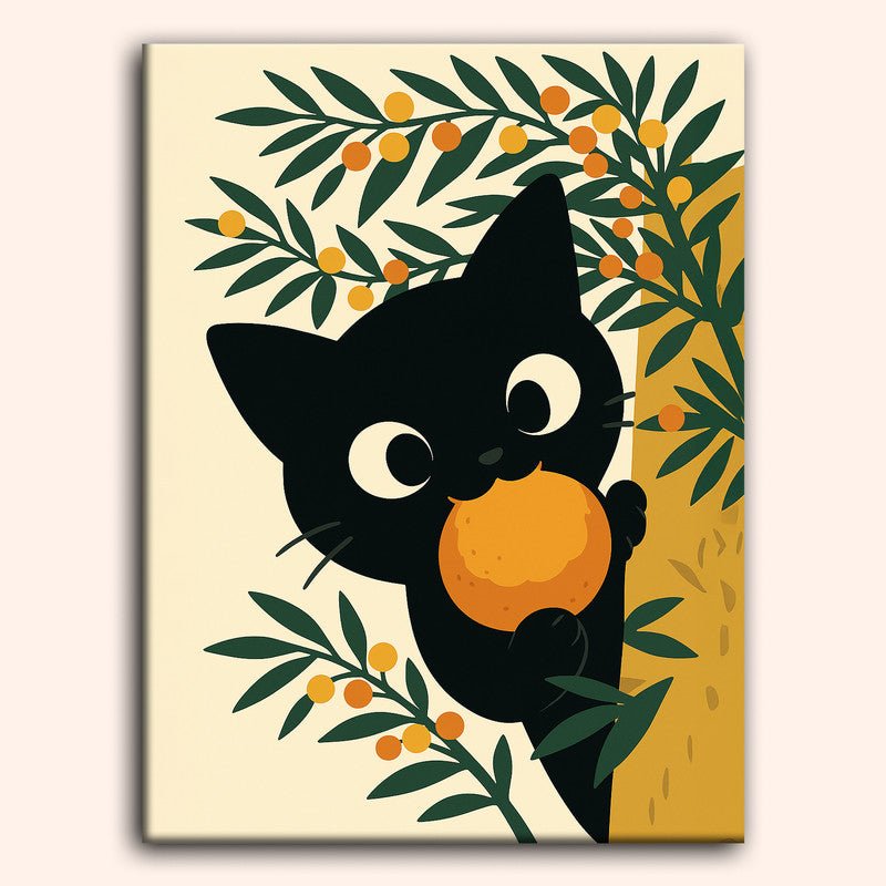 Paint by numbers - Orange Delight - MyArt