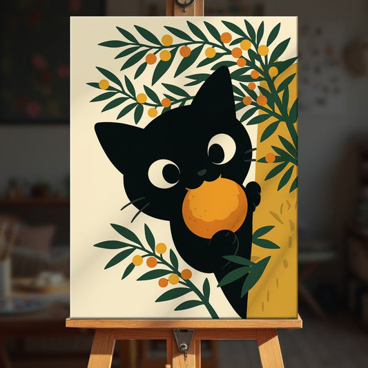 Paint by numbers - Orange Delight - MyArt