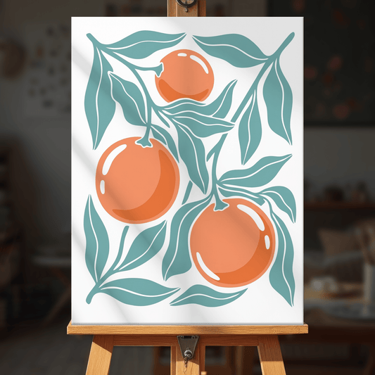 Paint by numbers - Orange Branch - MyArt