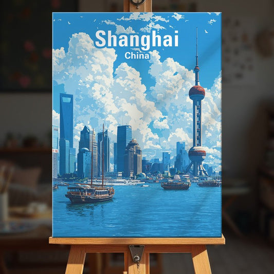 Paint by numbers - Oriental Pearl - MyArt