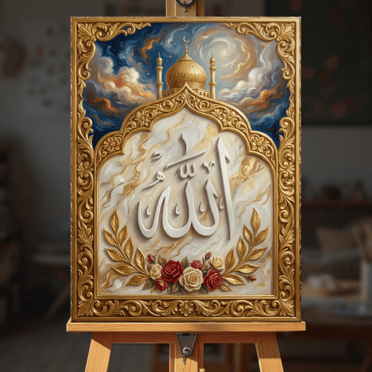 Paint by numbers - Ornate Frame - MyArt