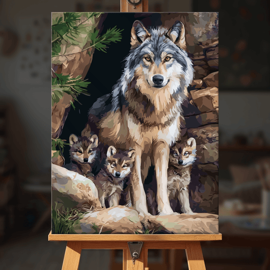 Paint by numbers - Pack Guardian - MyArt